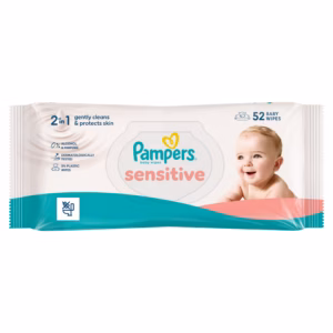 Pampers Baby Sensitive Wipes (52)