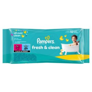 Pampers Baby Fresh & Clean Wipes (52)