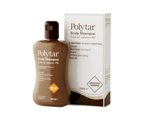 Polytar Coal Tar Scalp Shampoo 4% (150ml)