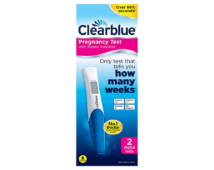 Digital Clear Blue Pregnancy Test