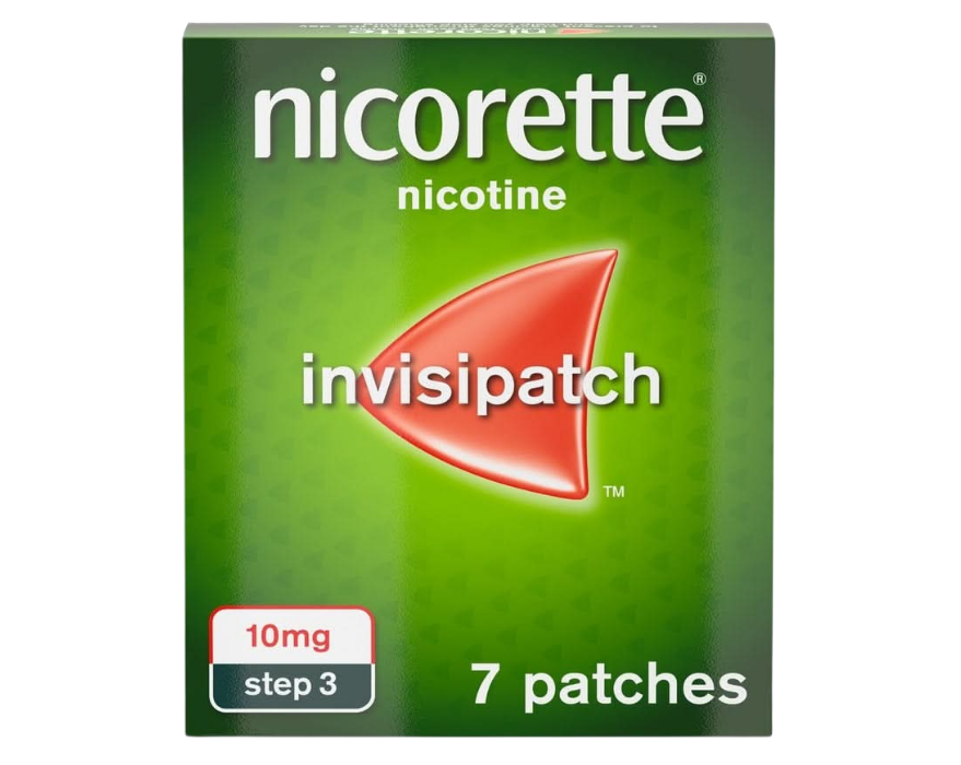 Nicorette Invisi Patches 10mg (7 Patches)