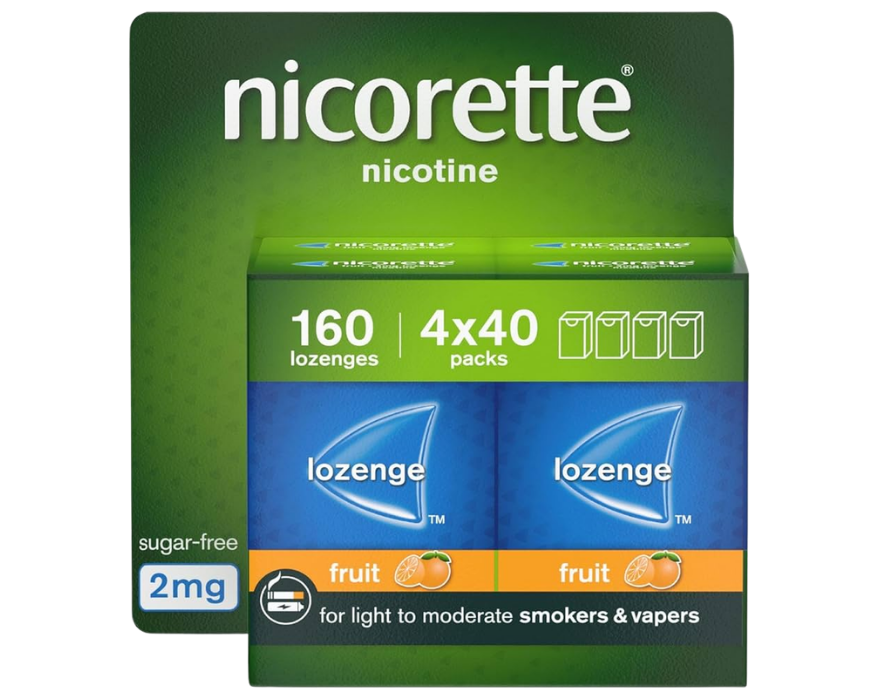 Nicorette Fruit Lozenges 160