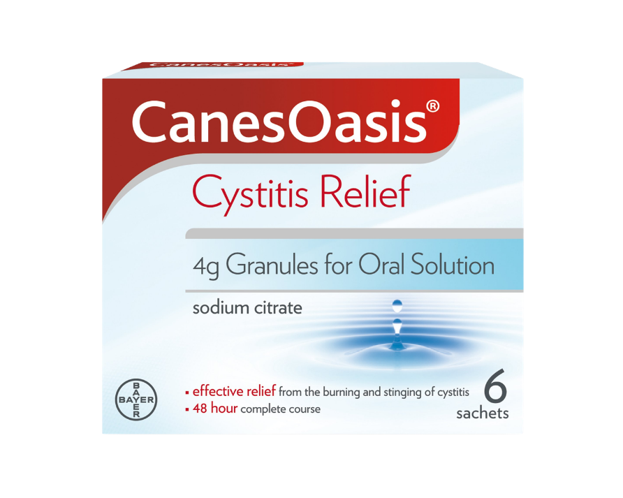 canesosasis sachet cystitis relief 4mg sachet product