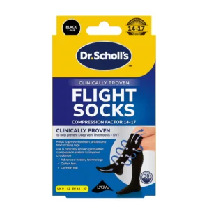 Scholl Compression Hosiery Flight Socks