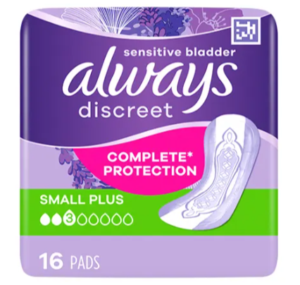 Always Discreet Pads Small Plus (16)