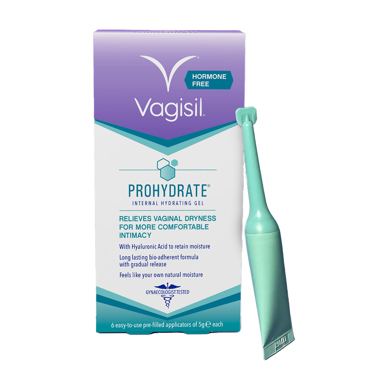 Vagisil ProHydrate Internal Moisturising Gel (6x5g)