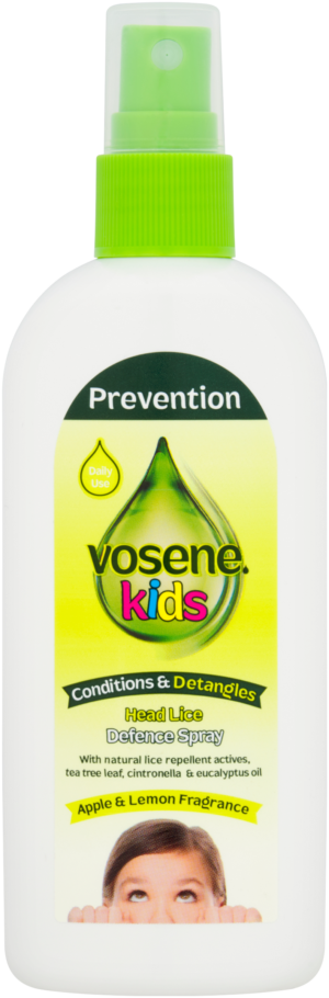 Vosene Apple & Lemon Head Lice Defence Spray (150ml)