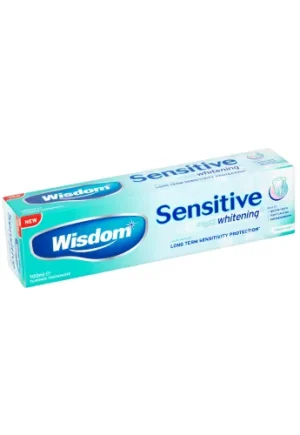 Wisdom Sensitive + Whitening Toothpaste (100ml)