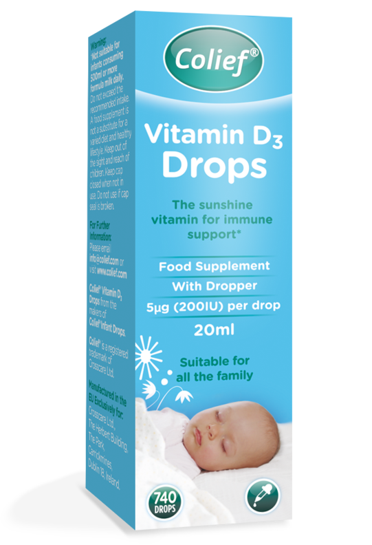 Colief Vitamin D3 Drops (20ml)