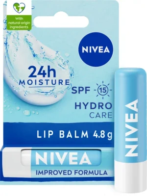 Nivea Hydro Care Lip Balm SPF15 (4.8g)