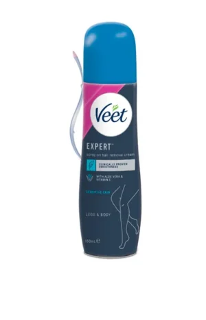 Veet Sensitive Hair Removal Cream Spray (150ml)