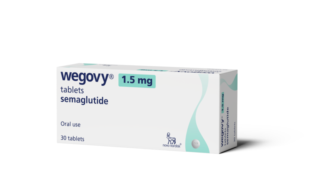 wegovy 1.5mg tablet box