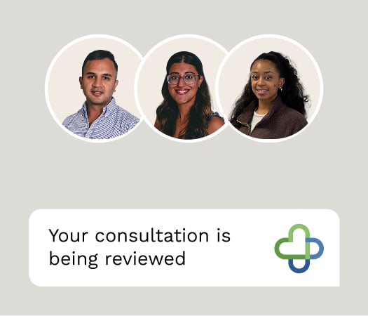 how it works step 2, Your consultation is reviewed by a qualified professional.